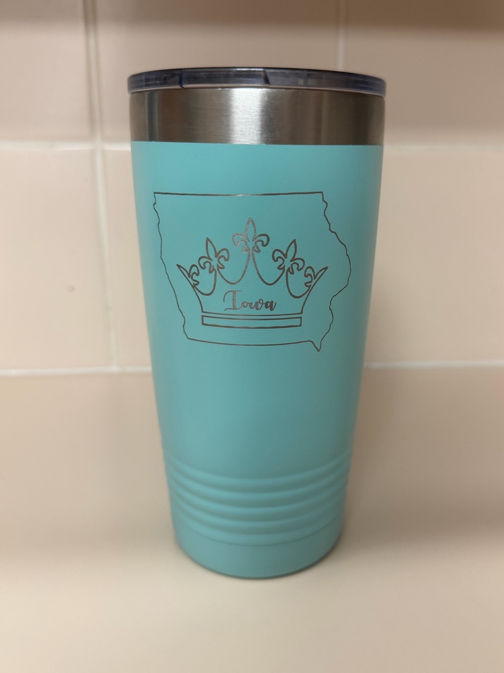 Iowa Crown Tumbler
